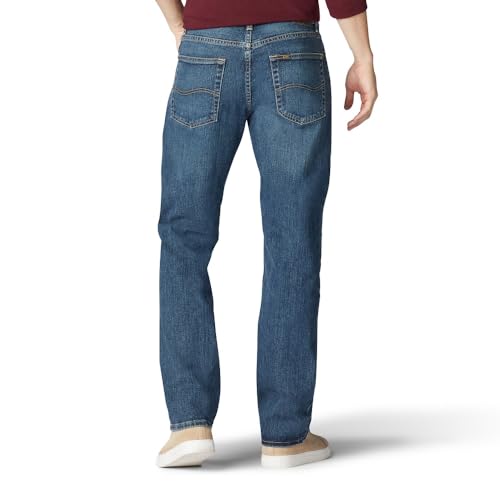 Image of LEE Men's Regular Fit Straight Leg Jean, Chief, 32W x 30L