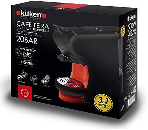 Cafetera capsulas 3 en 1 Küken : Amazon.es: Hogar y cocina