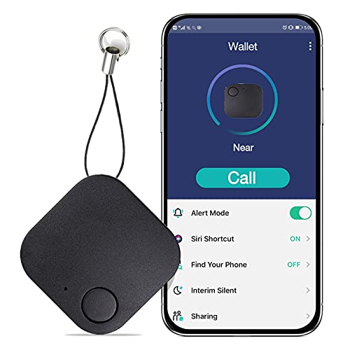 Localisateur D'objets de Clé Portefeuilles,Key Finder Anti-Perte Téléphone Chercheur Alarme Trouve-clés,avec Porte Clés Localisateur et Traqueur Sonore pour Retrouver Clés