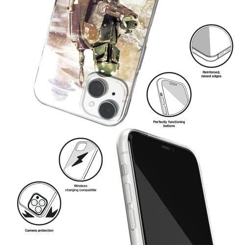 Ert Group Mobile Phone Case For Apple Iphone 14 Plus Original And Officially Licensed Star Wars Pattern Boba Fett 001 Optimally Adapted To The Shape Of The Mobile Phone, Case Made Of Tpu #TOP2