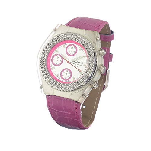 Horloge analogique Chronotech CT7284S-04 mixte en acier pour adulte