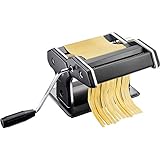 rutschfester Sockel GEFU 89426 Pastamaschine Pasta PERFETTA schwarz matt