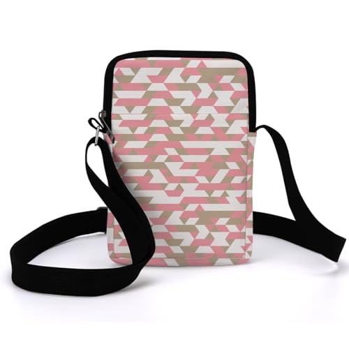 Aesthetic Patterns Crossbody Bags for Women Sling Bag Multi Waterproof Small Shoulder Sling Purse Bag Strap Cell Phone Bag