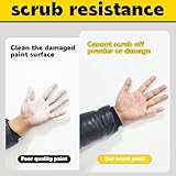 White touch up Paint - Wall Repair Brush Pen For Quick Fixes, Fast Drying Paint Solution For Covering Graffiti, Cracks, Scratches And Stains, Easy Apply Restoration Tool For Indoor Walls, Home - Image 5