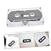 Homoyoyo 30-Minute Blank Audio Cassette Tapes Cassette Tape Wallet for Recording Storage Recording