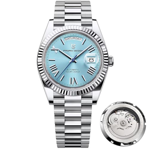 Pagani Design DD40 PD1783 Herren-Armbanduhr, Luxus-Automatikuhr, AR-Saphirglas, mechanische Armbanduhr, Herren, 10 bar, NH36A-Uhrwerk