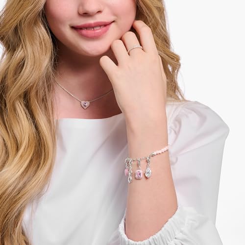 Charm de corazón Thomas Sabo plata 925 con mosquetón seguro anticaída para pulsera 2