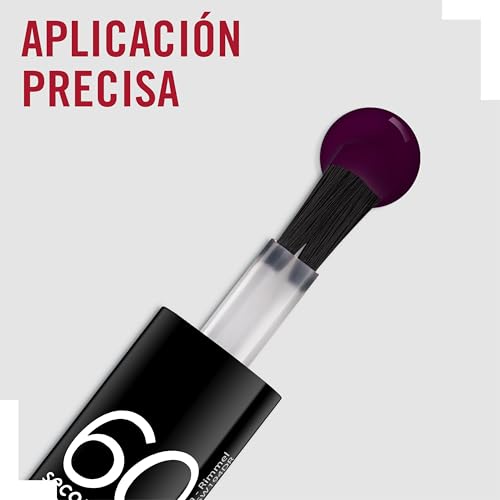 Rimmel 60 Seconds Super Shine Nail Polish, 108 Cameo Rose, Quick-Dry Nail Polish, Ultra-Shiny Finish, Easy to Apply, Vibrant Colour, Long-Wearing, Clean and Improved Formula, Vegan, 8ml - Image 4