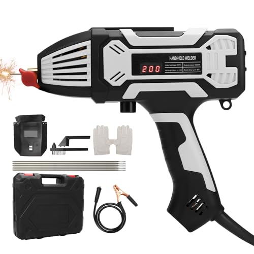 Machine à souder 220V portative avec onduleur IGBT et pistolet ARC gris - 2