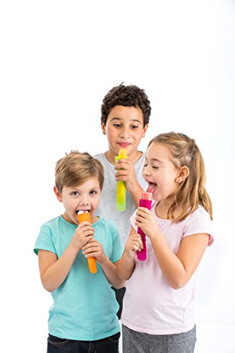 Lékué - Molde de silicona con tapa para helado, una unidad, color verde