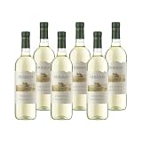 Giordano Vini – Weinset mit 6 Flaschen à 4500 ml, Chardonnay Piemonte DOC 2024, edles...