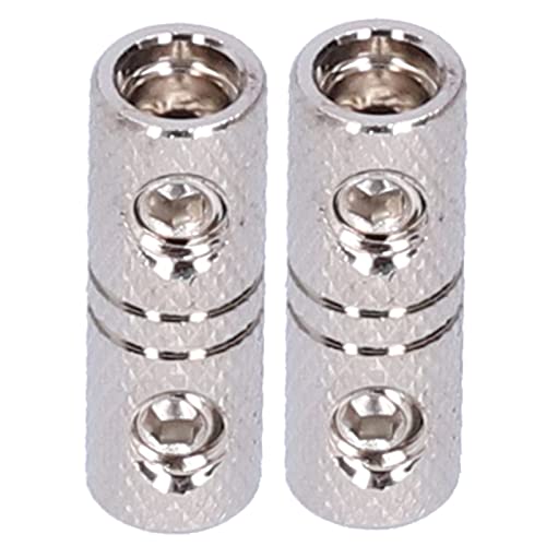 Wire Lugs 8 Gauge Wire Connector, 2pcs Power Cord Extension Terminal 8 Gauge Input Output Wire Coupler Joiner for Car o System