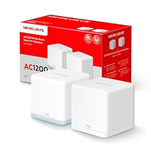 MERCUSYS Halo H1200G Sistema Mesh Wi-Fi AC1200Mbps, MU-MIMO,...