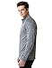 TSLA Men's 1/4 Zip Pullover Long Sleeve Shirt, Quick Dry Performance Running Top, Athletic Quarter Zip T-Shirt, Sun Block Quarter Zip Spacedyegrey, X-Large