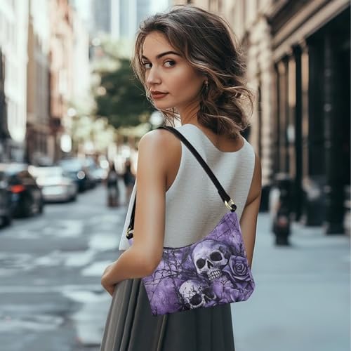 Image of Handbag for Women Leather Underam Shoulder Bag with Zipper Fashion Work Purse Waterproof Travel Wallet