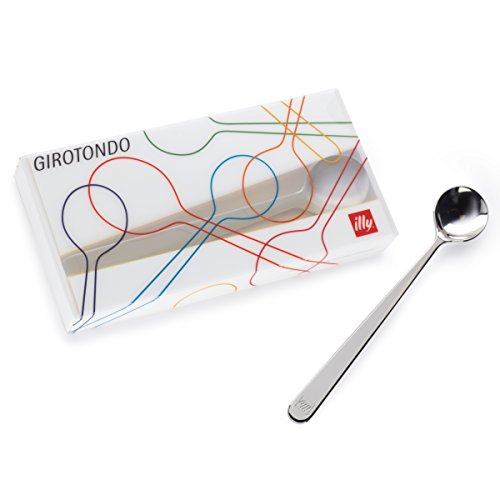 ILLY 6 Cucchiaini Caffè Girotondo Lunghi