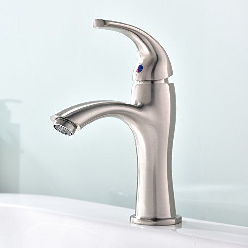 Robinet de bassin anti-calcaire en cuivre pour remplacer un mitigeur fuyant