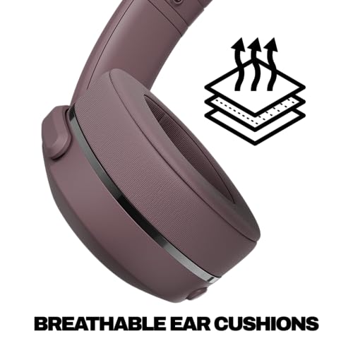 Image of Skullcandy Crusher 540 Active Wireless Bluetooth Headphones with Multi-Sensory Bass, Noise Isolating Over-Ear Fit, Sweat and Water Resistant, 40 Hours Battery, Microphone for iPhone Android - Smoke | Bluetooth, Noise Isolating Over-Ear Secure Fit, Sweat and Water Resistant, 40 Hours Battery, Working Out, Gym, Fitness