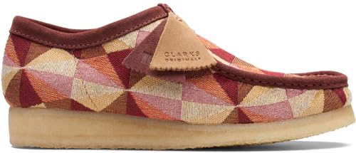 Clarks - Mens Wallabee Shoe, Color Yellow MUL, Size: 12.5 M US2