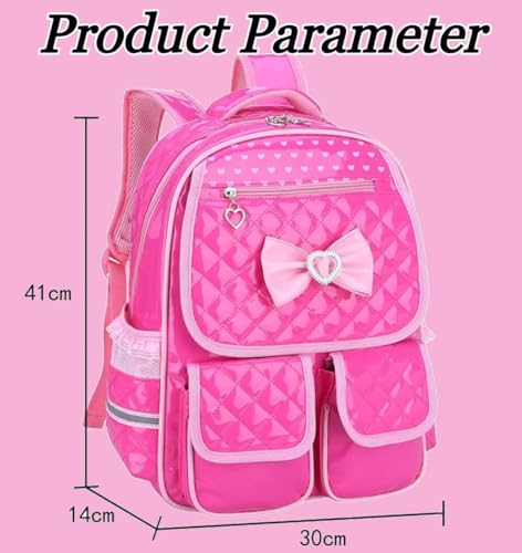 Image of Korean Style Solid Color Backpack with Soft Dream Pop & Plush Keychain | Multi-layer Large Capacity Lightweight School Bag | Anti-Theft Pocket, Waterproof Casual Daily Rucksack for Teen Girls