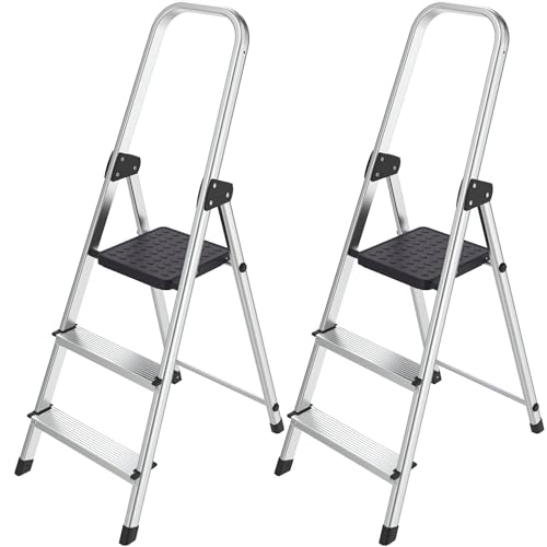 2 Scale in Alluminio - Portata 150kg, Certificata EN131 -