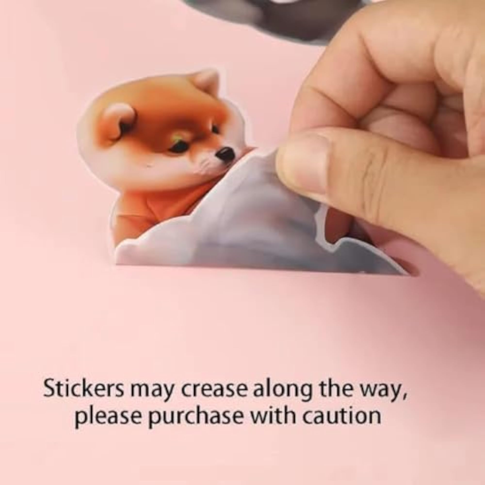 3D Panda Belly Door Stopper Sticker, Cute Cartoon Design