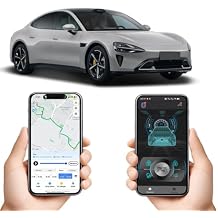 Universal Remote Starter Kits for Car PKE Passive Keyless Entry Push ButtonCar Alarm System Remote Key or App Control Car Tracker
