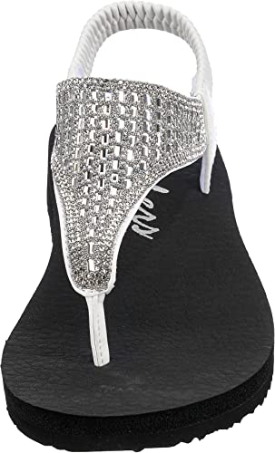 Skechers Skechers Women's MEDITATION - SWEET ROCK, White, 8 M