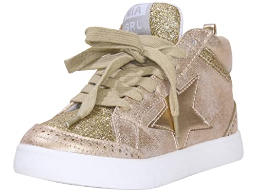 MIA Girl's Kids, Berrynice Sneaker - Little Kid & Big Kid Gold