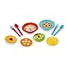 Melissa & Doug Create-A-Meal Fill Em Up Bowls (12 pcs) - Play Food and Kitchen Accessories