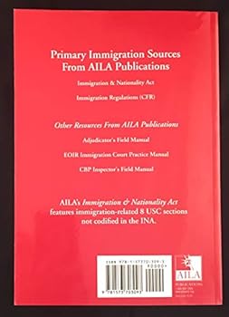Paperback Immigration and Nationality Act 2011: An Aila Primary Source Reference, Current Through March 7, 2011 Book