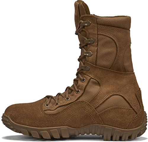 Belleville C793 8 Inch Flight Assault Waterproof Military Boots for Men - Army/Air Force AR 670-1/AFI 36-2903 Tactical Boots - Vibram Ibex Outsole - Berry Compliant3
