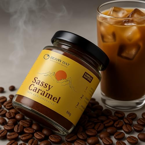 Image of Free Frother Coffee Trio - Classic, Sassy Caramel, Choco Dirt Mocha (50g x 3-150g) | Instant Coffee Pack |