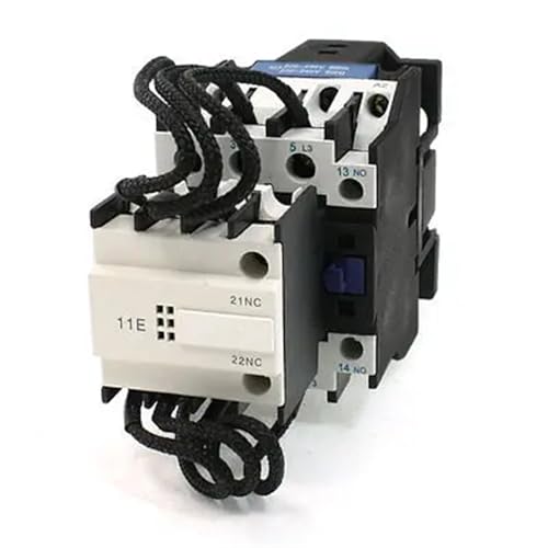 Contacteur de condensateur avec contacts mixtes 1NO+1NC et fixation rail DIN 220V