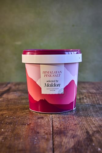 Image of Maldon - Himalayan Pink Salt - Selected by Experts - Pink Coarse Rock Salt from the Foothills of the Himalayas - Perfect for a Wide Range of Dishes - Fantastic Flavor - 2.2lb Tub