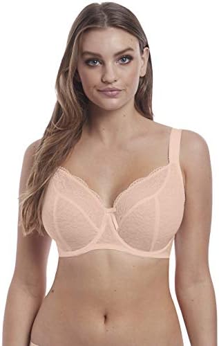 Freya Women's Fancies Lace Balcony Underwire Bra, Natural Beige