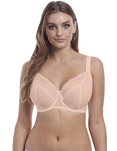 Freya Women's Fancies Lace Balcony Underwire Bra, Natural Beige #TOP3