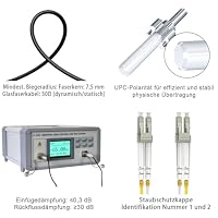 RamboCables 30m Gepanzerte Glasfaser-Kabel OM3 LC auf LC Duplex Multimode – Ansicht 5
