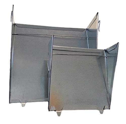 All Things Bunnies Galvanized Hay Manger - 2 Sizes (Large)