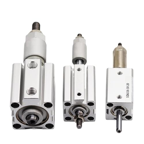 Cylindre double effet SDAJ50X40-30-S à course réglable pour machine - 2