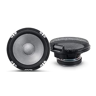 Alpine R2-S653 6.5" R-Series Pro High-Resolution 3-Way Component Speaker Set, Pair