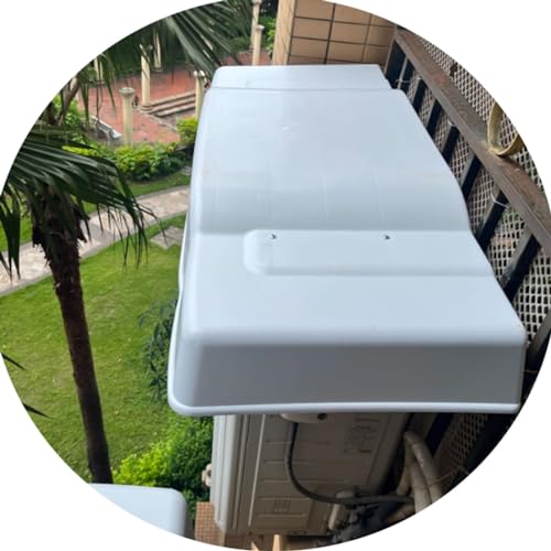 Housse de climatisation extérieure, dessus imperméable amovible pour pompe à chaleur et protection du compresseur