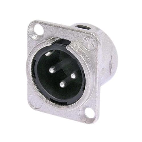 Neutrik NC3MD-L-1 3 polos macho conector XLR miniatura 1