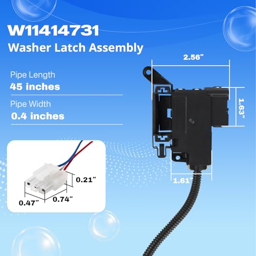 Image of W11414731 W11513248 Washer Machine Lid Lock Switch Assembly