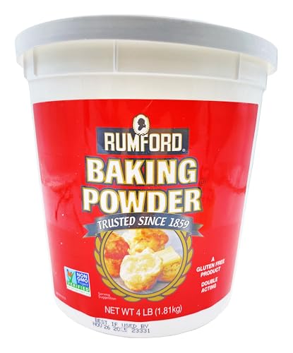 Rumford Aluminum-Free Baking Powder 4 Lbs (Pack of 2)