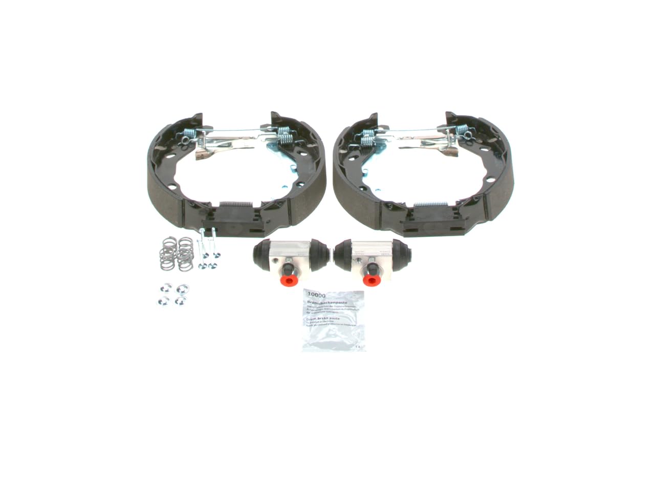 BOSCH 0 204 114 685 Zestaw do hamulców hamulce bębnowe z akcesoriami z cylinderkiem hamulcowym tył