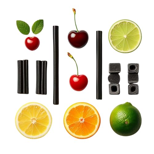 Assorted Giant Gum Drops Candy Fruit Flavor - Bulk Cherry miniatura 6