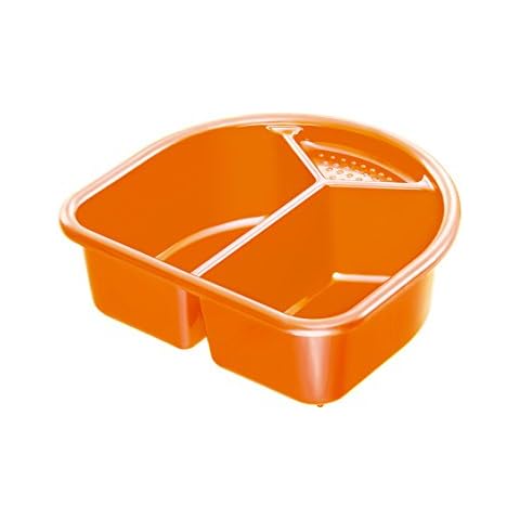 Rotho Babydesign Wash Basin, 4l, From 0 Months, TOP/Bella Bambina, Mandarine Pearl (Orange), 200060206 Cover