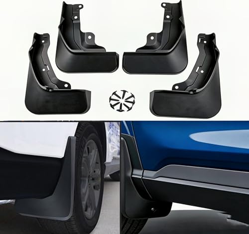Image of No Drill Mud Flaps Splash Guards Compatible with 2023-2026 Honda CR-V CRV (Gas Only, NOT for Hybrid /PHEV),OEM Style Textured Black Custom Fit All Weather Exterior Accessories(4PCS)