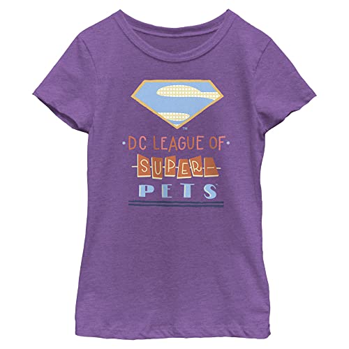 T-Shirt Mixte Enfant DC Comics Super Pets en coton léger pour le quotidien